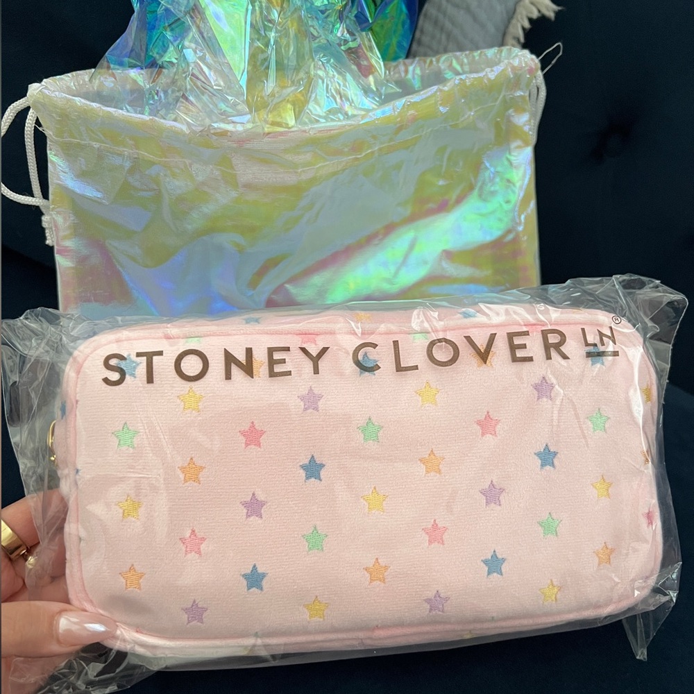 SOLD OUT STONEY CLOVER LN STAR POUCH Size Small New With Tags